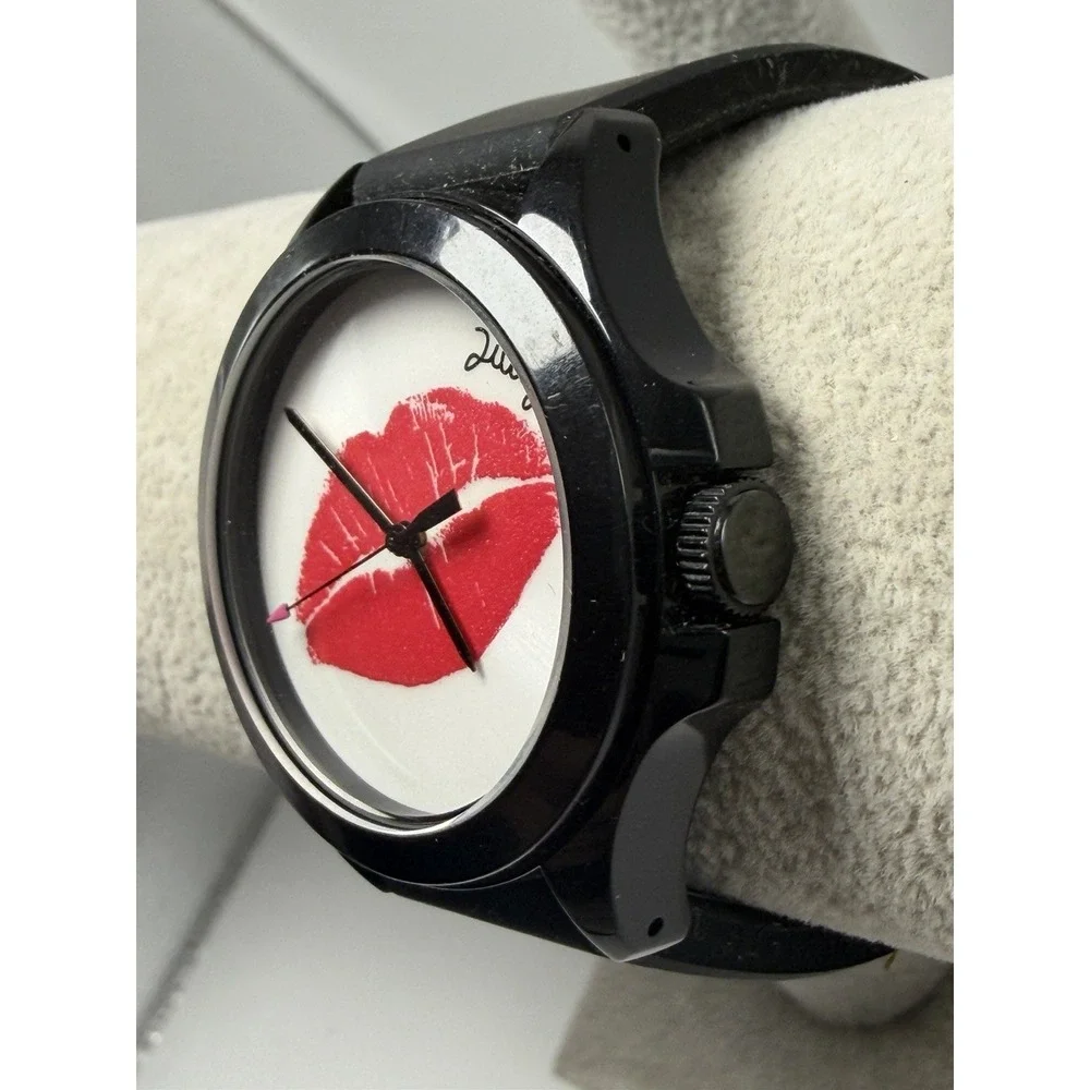 Juicy Couture JC793470654 New Battery Ladies Lips Watch 37MM 7.5